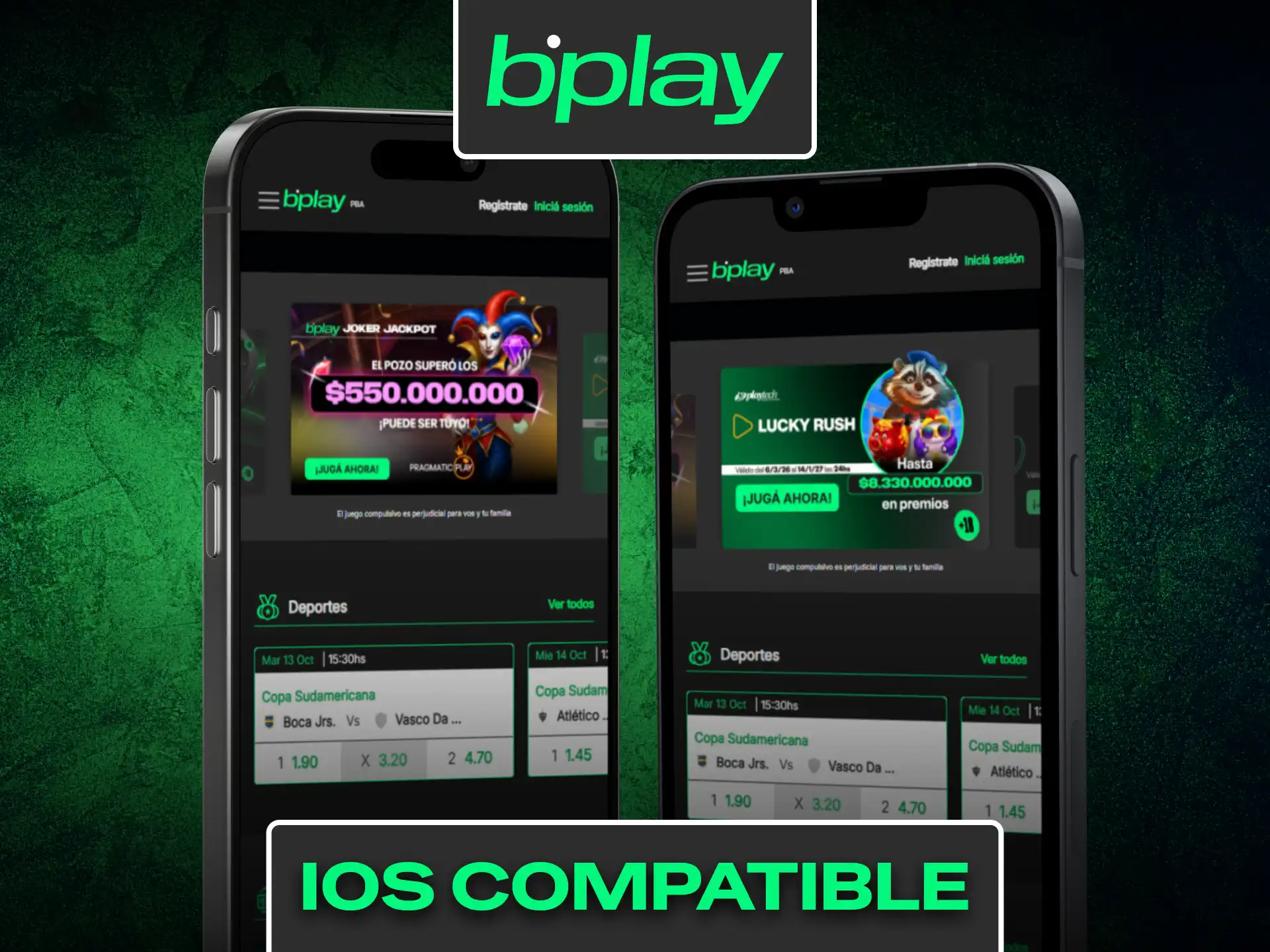 Verifica si tu iPhone o iPad es compatible con la aplicación Bplay.