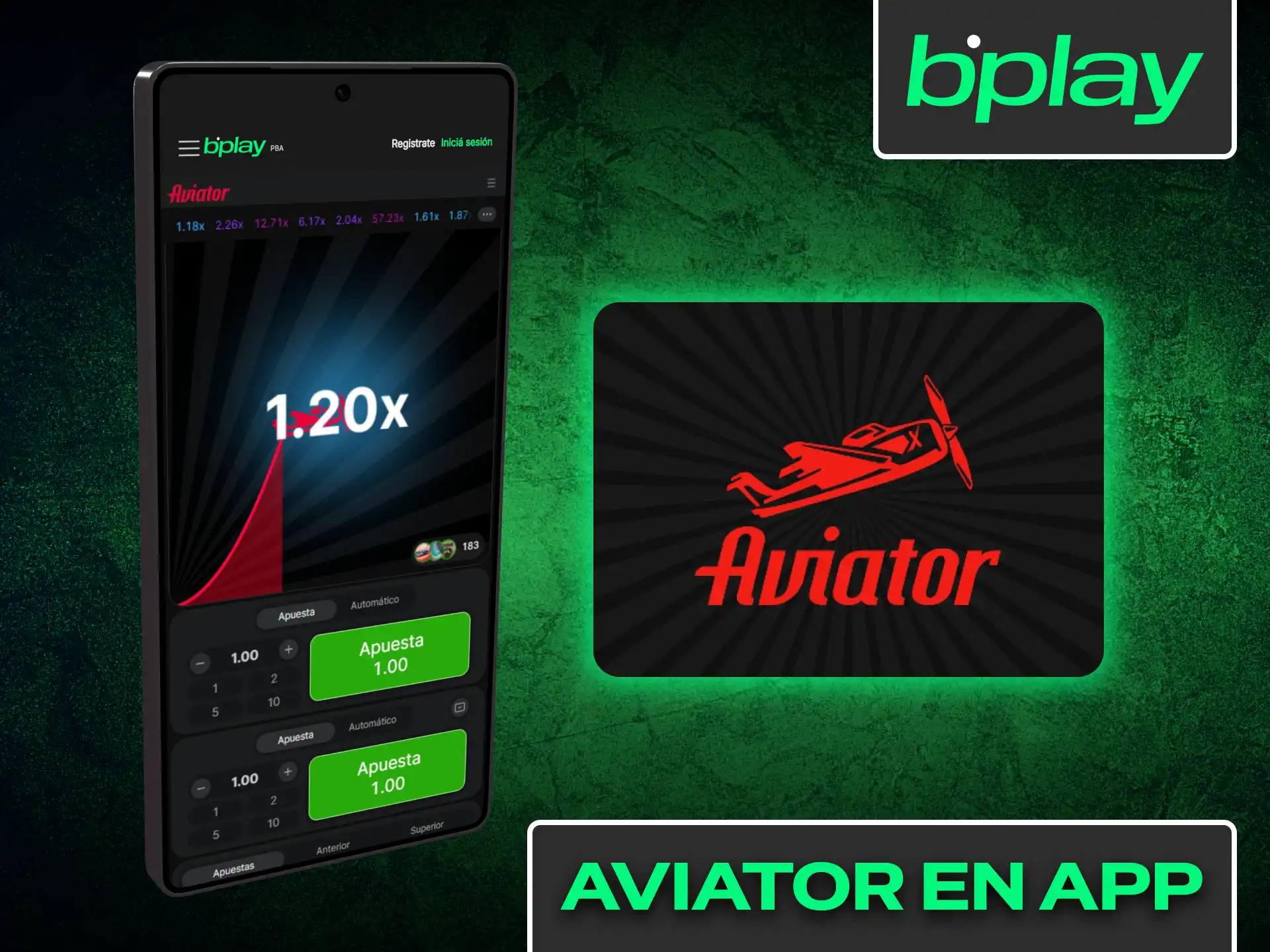 Revisión completa de la experiencia al jugar Aviator en la app Bplay.