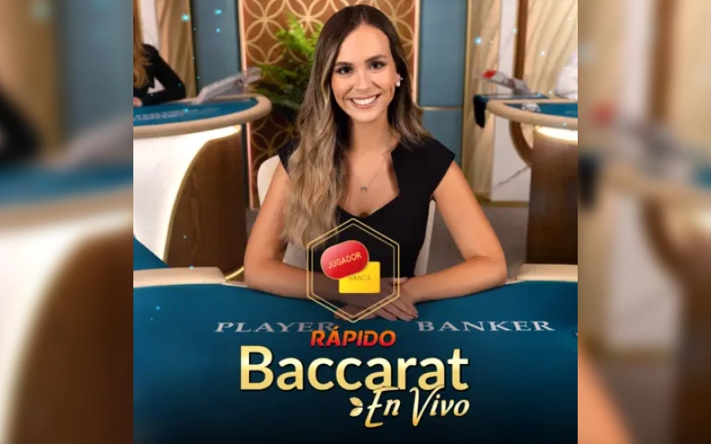 Aposta en las exclusivas mesas de baccarat en vivo en Bplay Argentina.