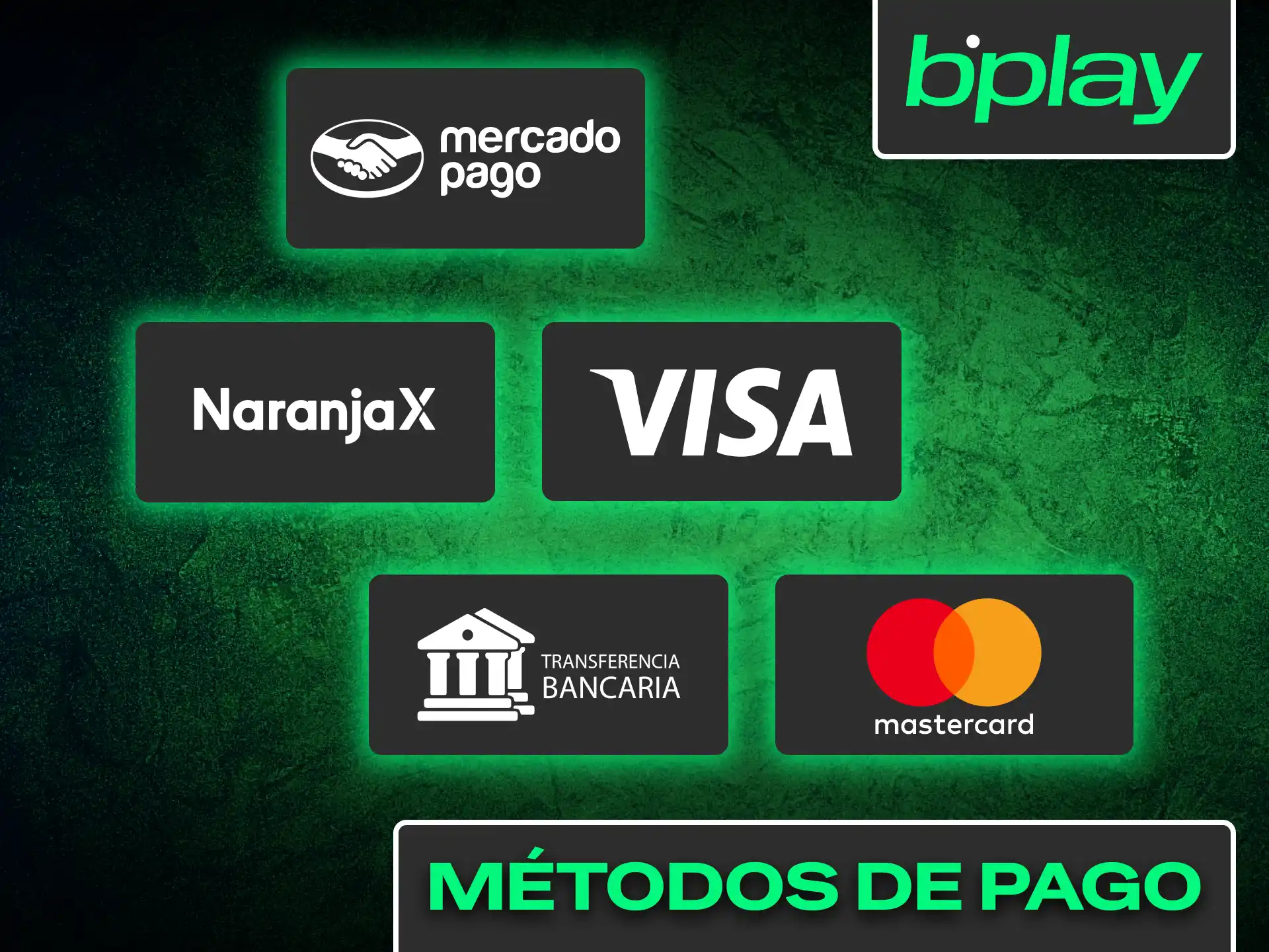 Conocé los métodos de pago más populares revisados dentro de Bplay.