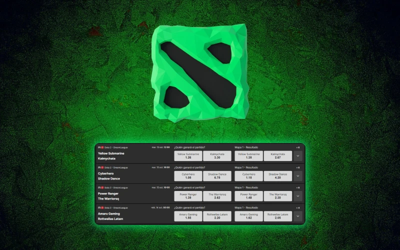 Sigue las partidas más intensas de Dota 2 y realiza tus apuestas en Bplay.