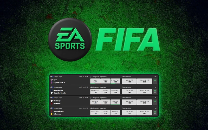 Demuestra tus conocimientos en eSports apostando en partidos de FIFA y EA Sports FC en Bplay.