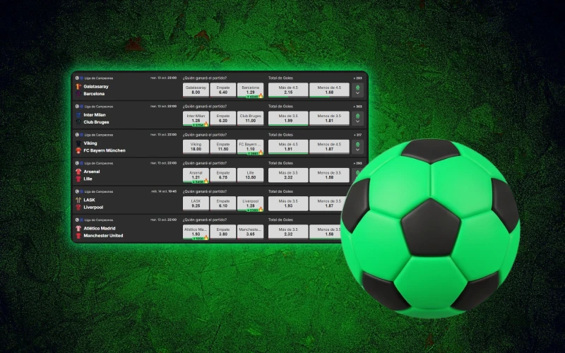 Haz tus apuestas en la Liga Profesional argentina y torneos internacionales de fútbol en Bplay.