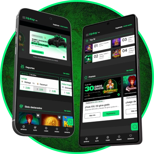 Descarga la app nativa oficial de Bplay para dispositivos Android e iOS en Argentina.