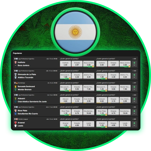 Disfruta de una cobertura completa de la Liga Profesional y torneos locales en Bplay.