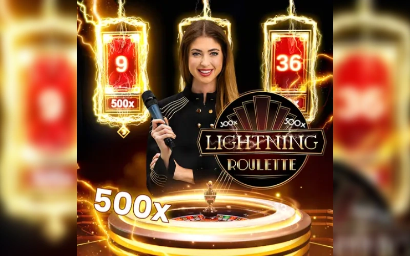Probá la emoción y multiplicadores de Lightning Roulette en el casino Bplay.