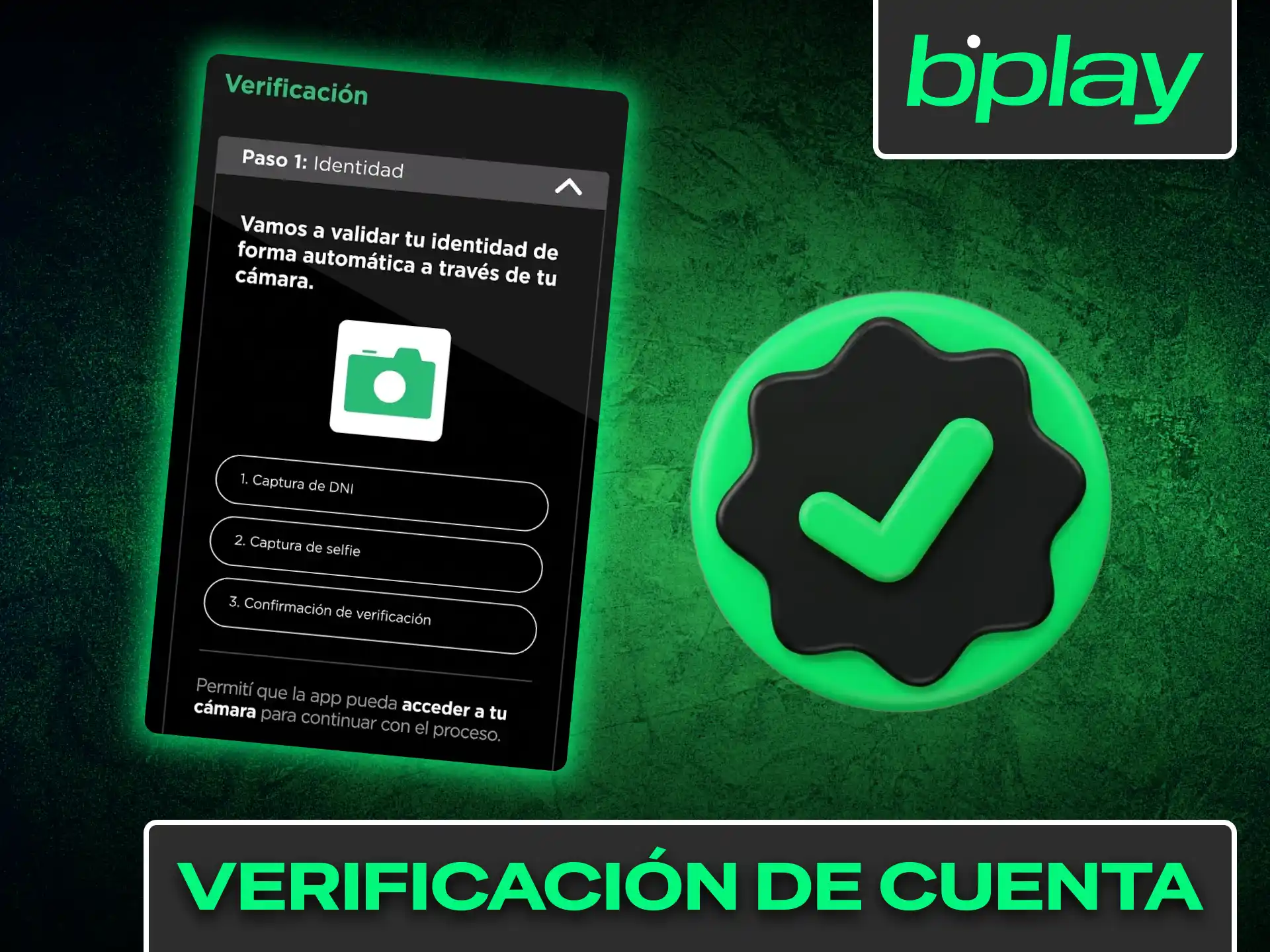 Completa el proceso de verificación KYC enviando tu documento para habilitar retiros en Bplay.