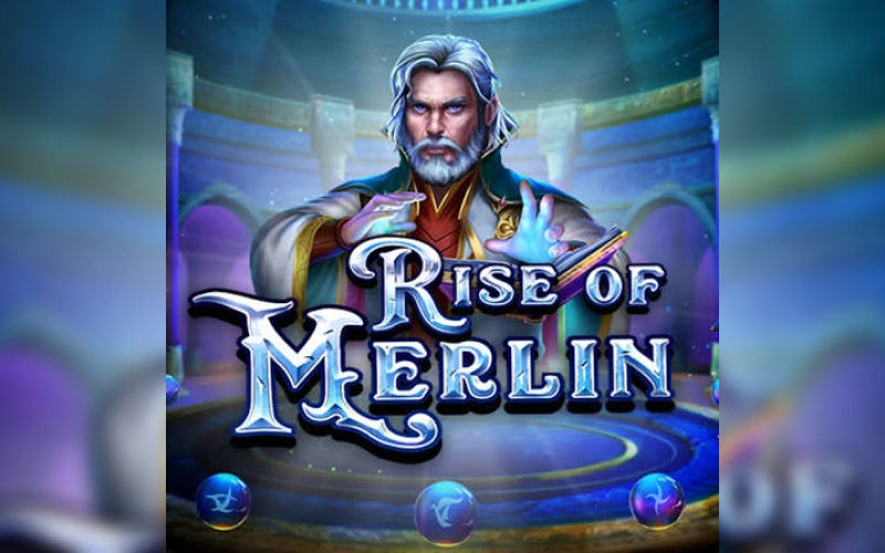 Probá tu suerte con la tragamonedas Rise of Merlin en Bplay Argentina.